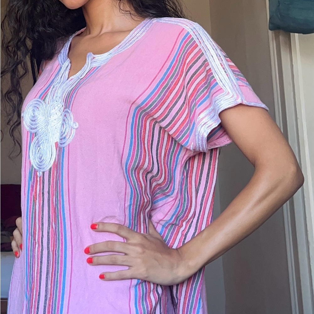 Pink Cotton Dress / Tunic
